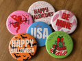Holiday Custom 2-inch Pin