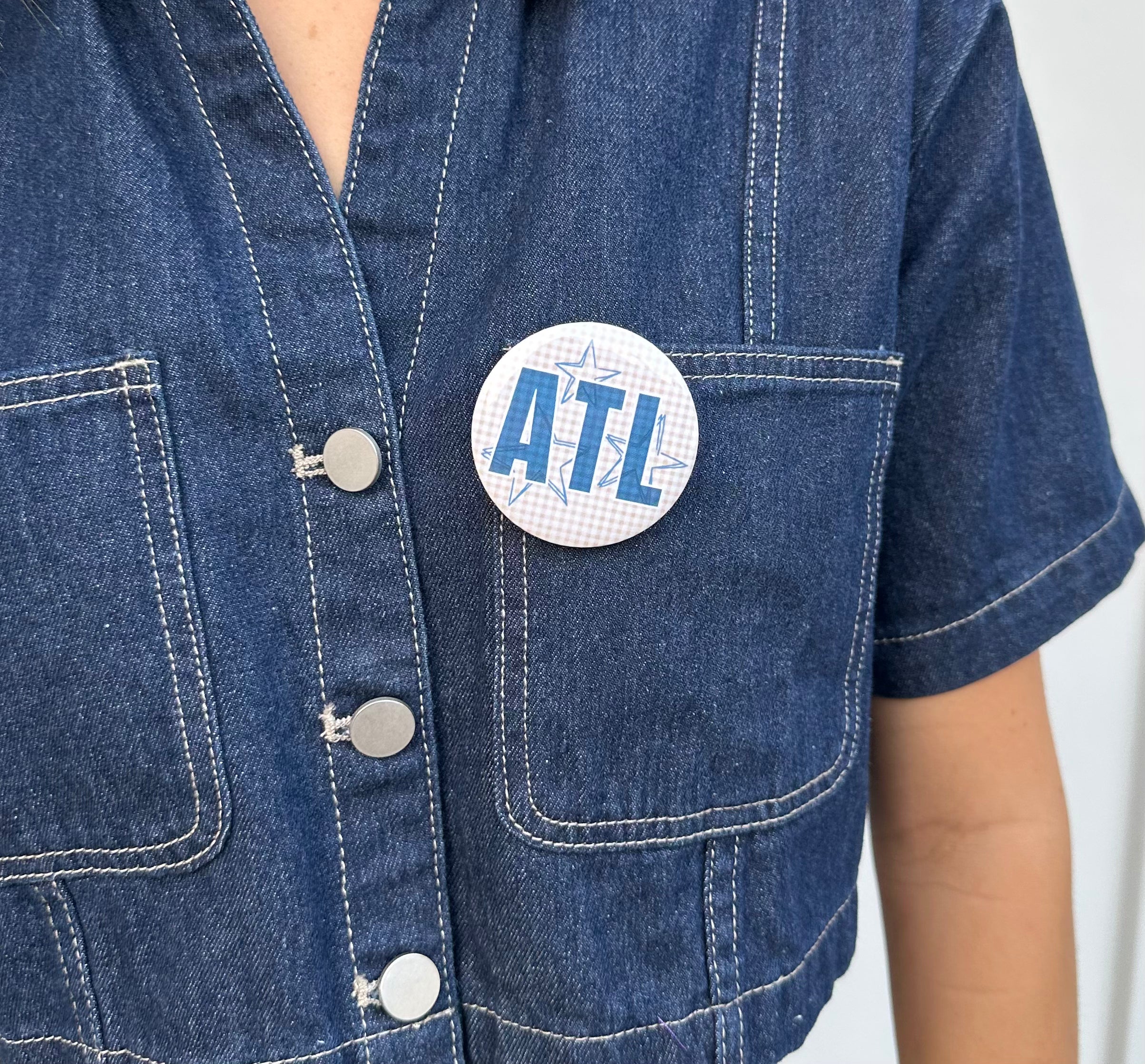 5-PACK College Gameday Custom 2-in Pins