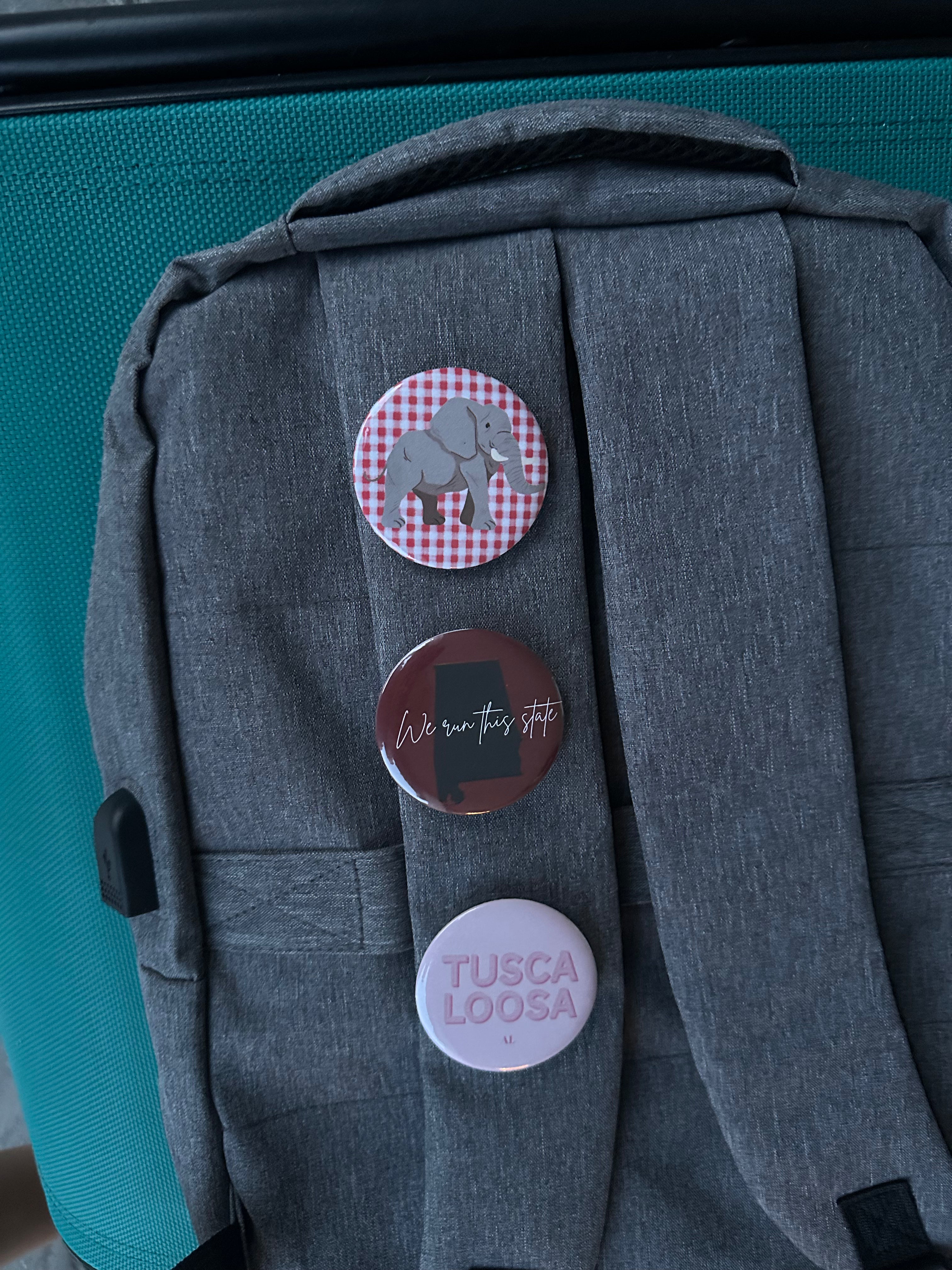 3-PACK College Gameday Custom 2-in Pins