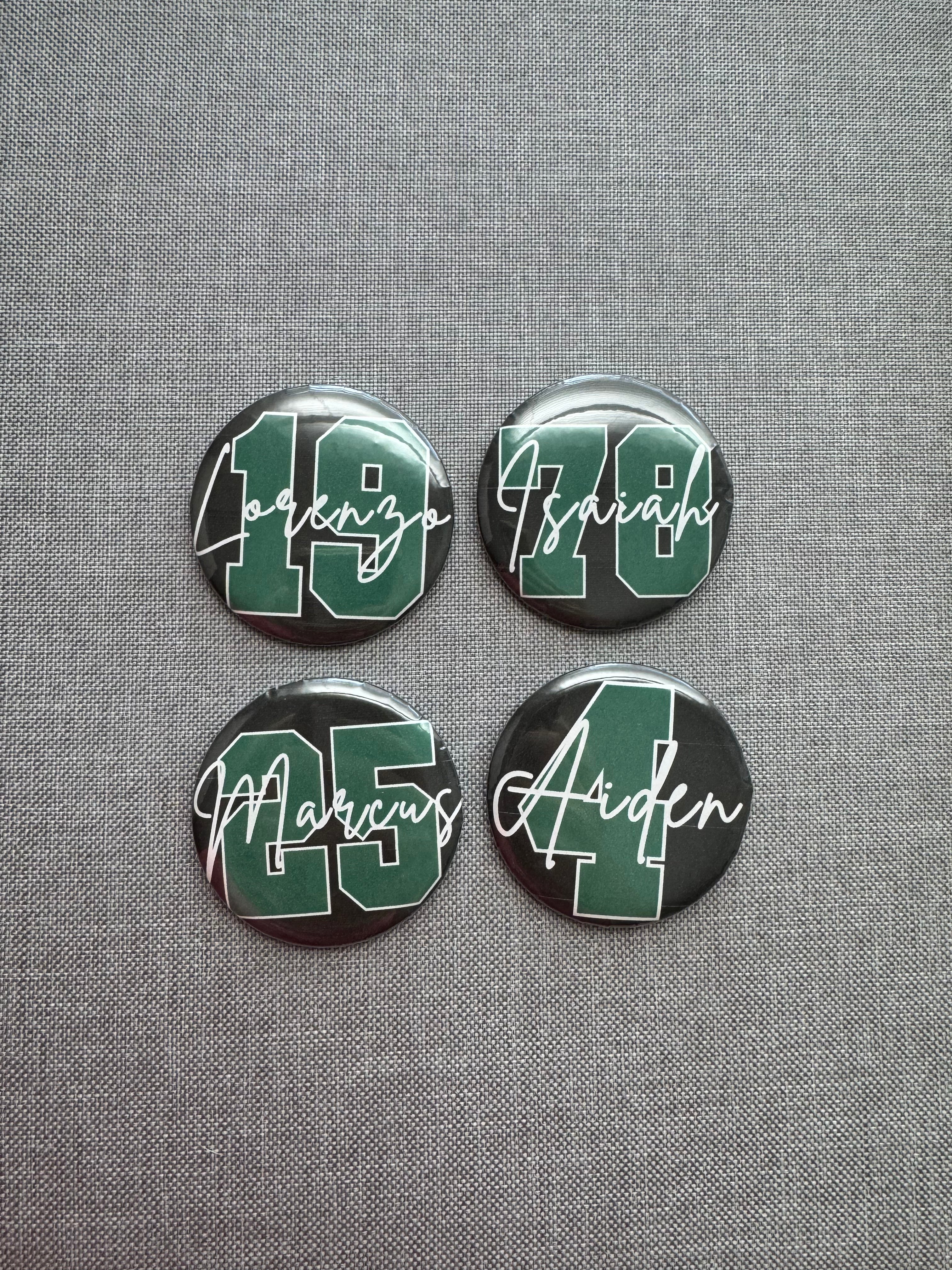 School Spirit Custom Gameday 2-in Pin