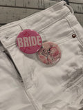 Wedding/Bridal Party Custom 2-in Pin