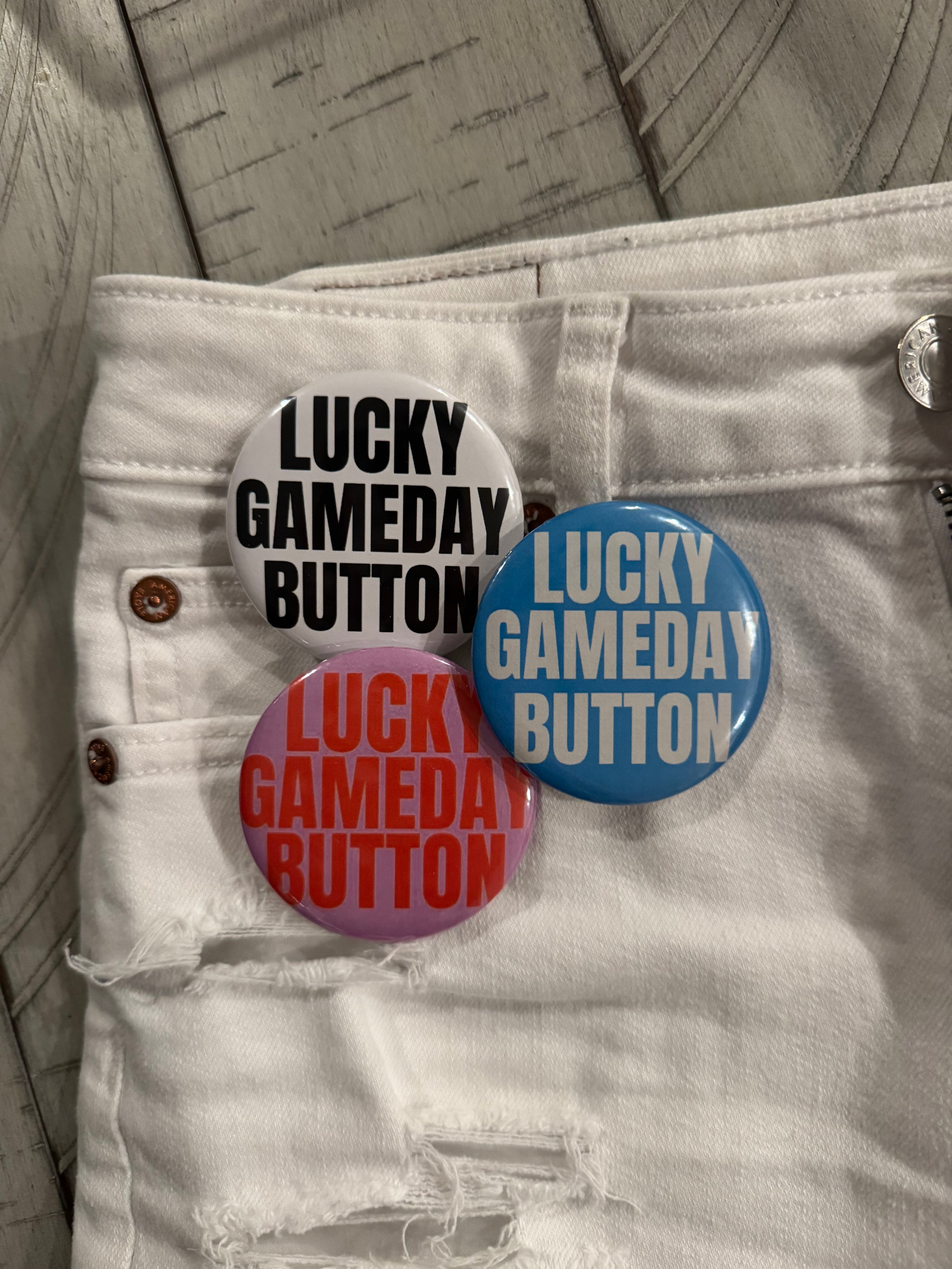 Lucky Gameday Custom 2-in Pin